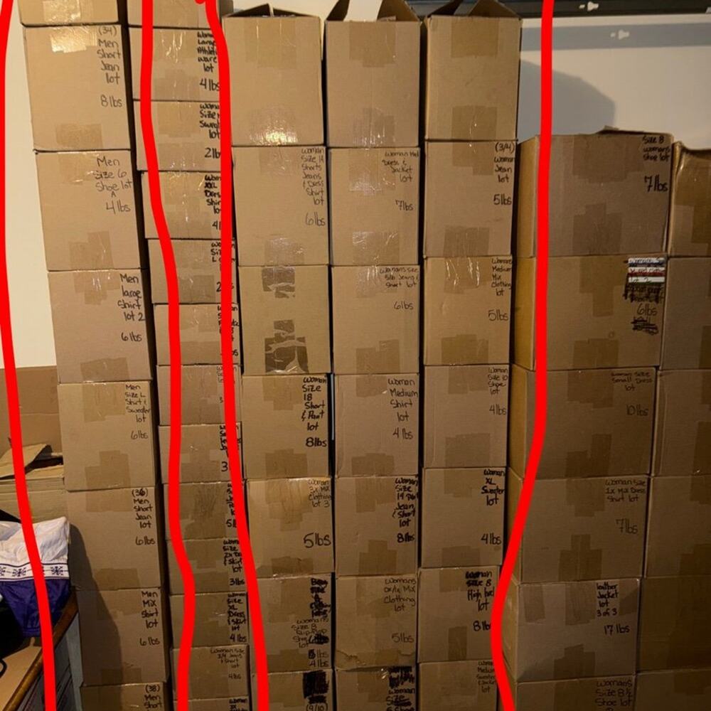 MEDIUM MYSTERY BOX OF CLOTHING